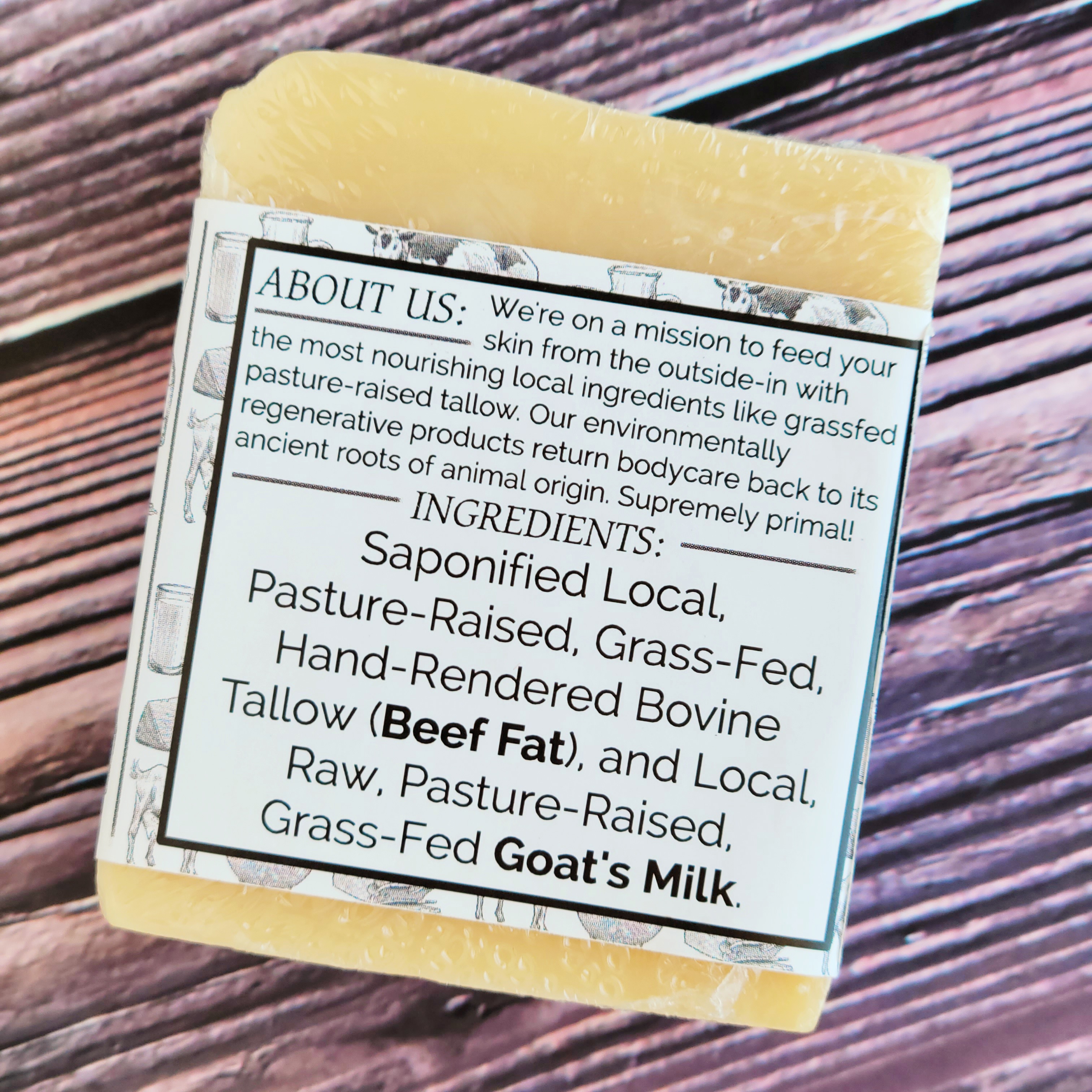 Tallow & Goat Milk Soap PERMA∞EARTH