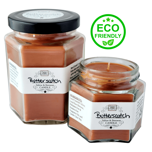 Butterscotch Tallow & Beeswax Candle PERMA∞EARTH