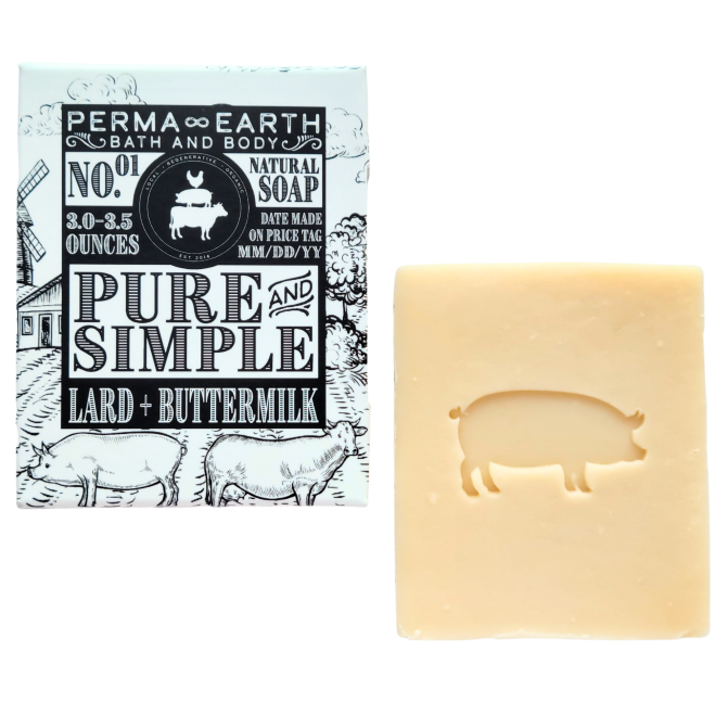 Pure & Simple Lard Soap