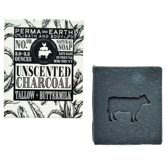 Charcoal & Aloe Tallow Soap