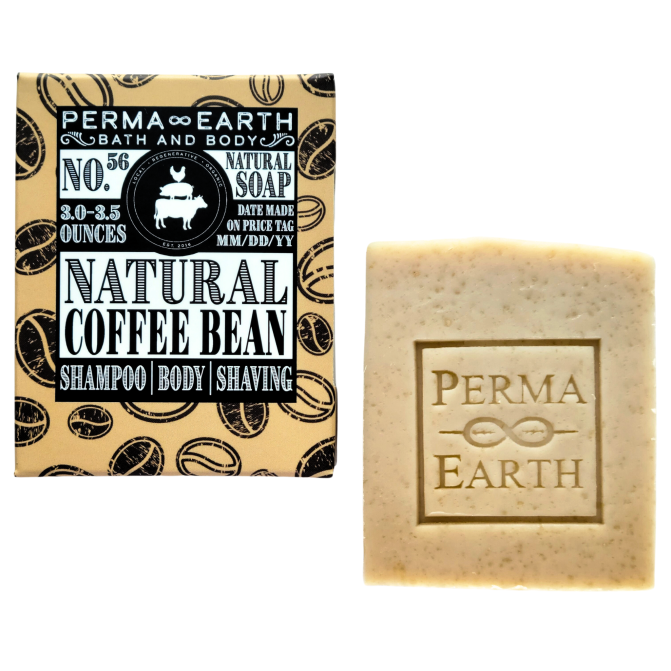 Natural Coffee Bean All-In-One Soap
