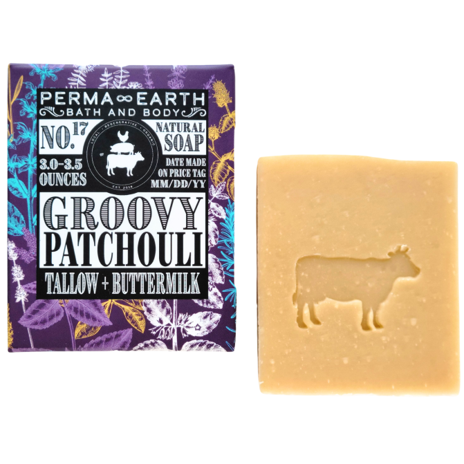 Groovy Patchouli Tallow Soap