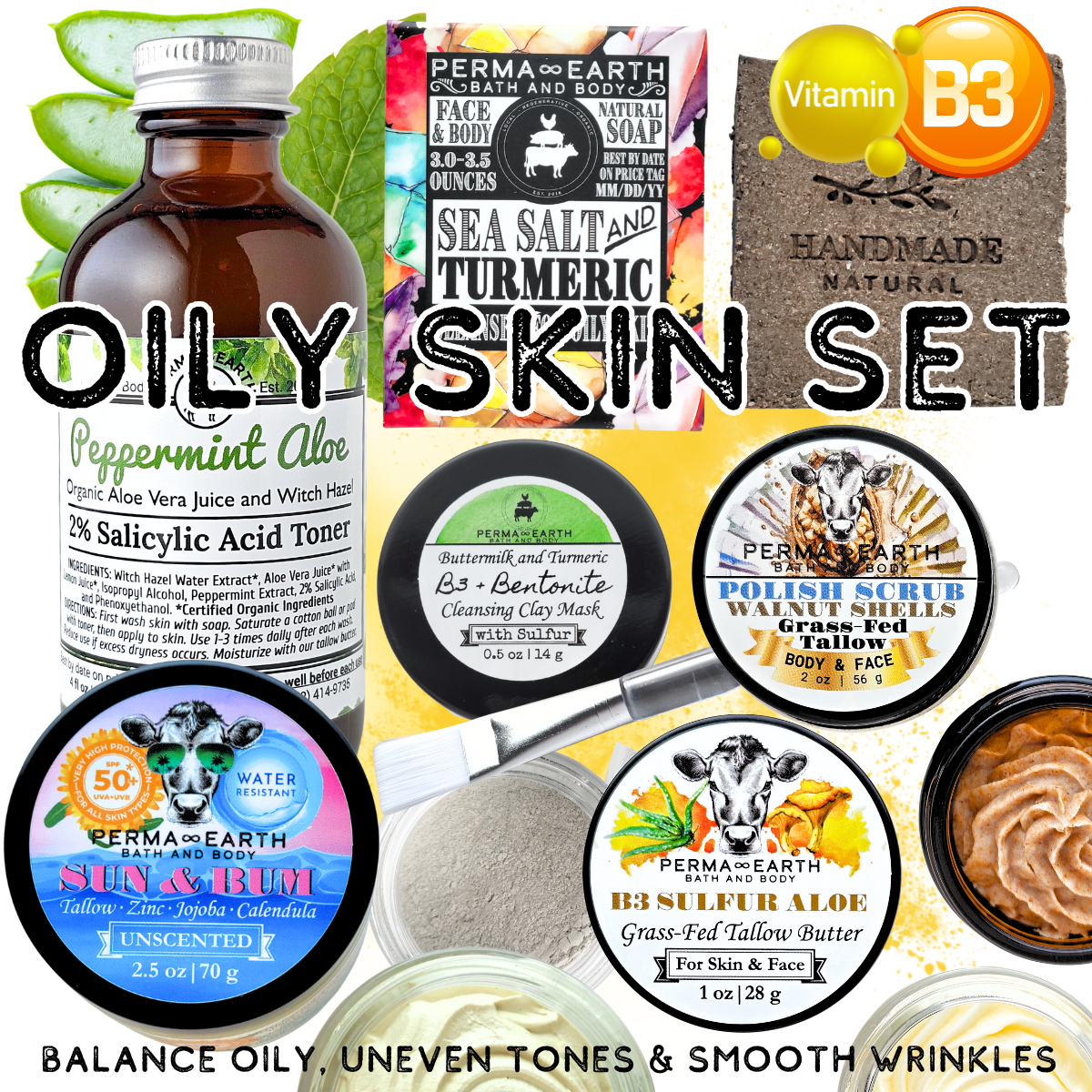 Oily Skincare Set
