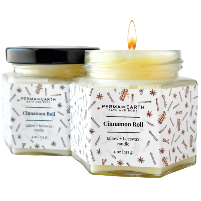 Cinnamon Roll Candle