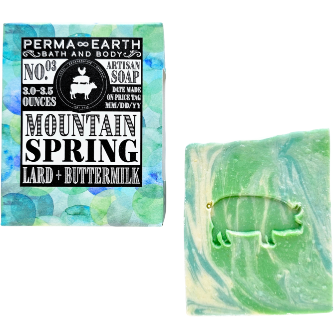 Mountain Spring Lard Soap