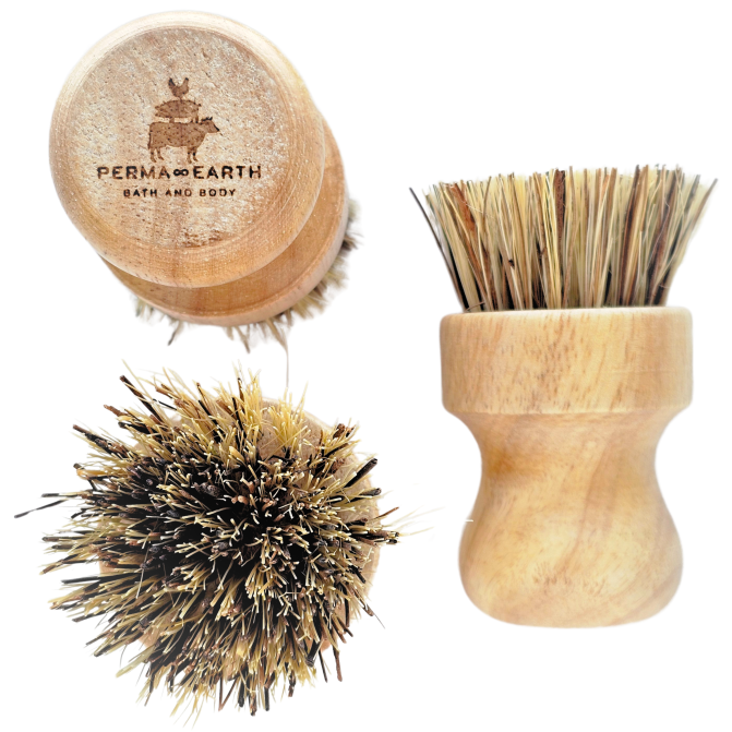 HARD Bamboo Cleaning Brush