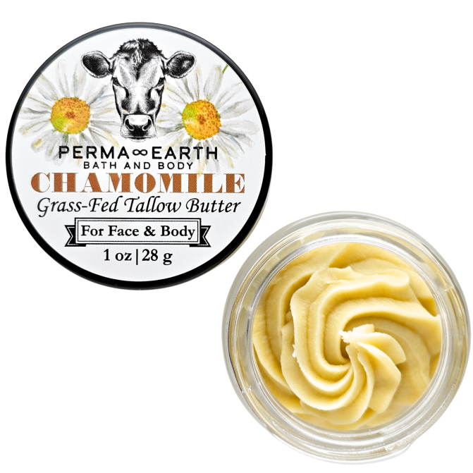 Chamomile & Calendula Tallow Butter