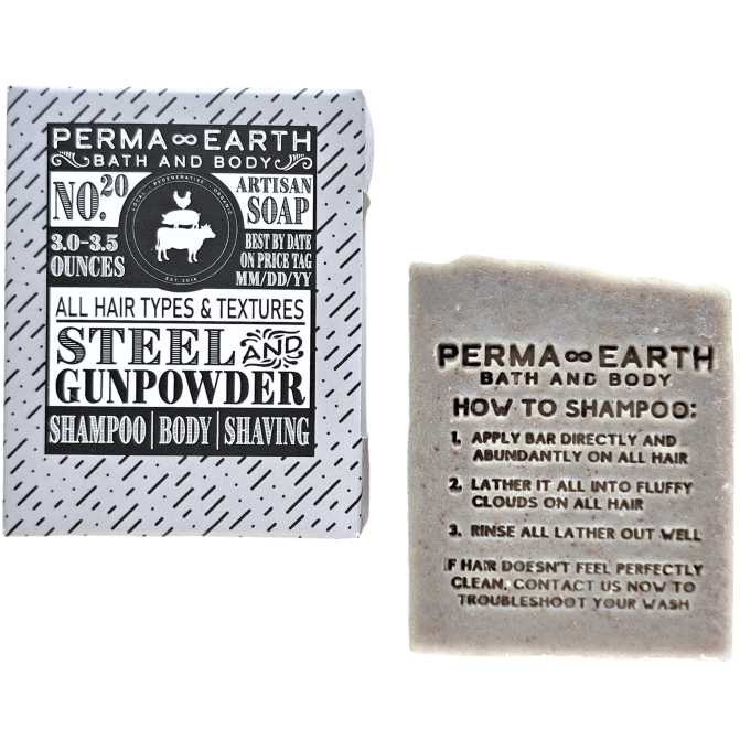Steel Rain & Gunpowder All-In-One Soap