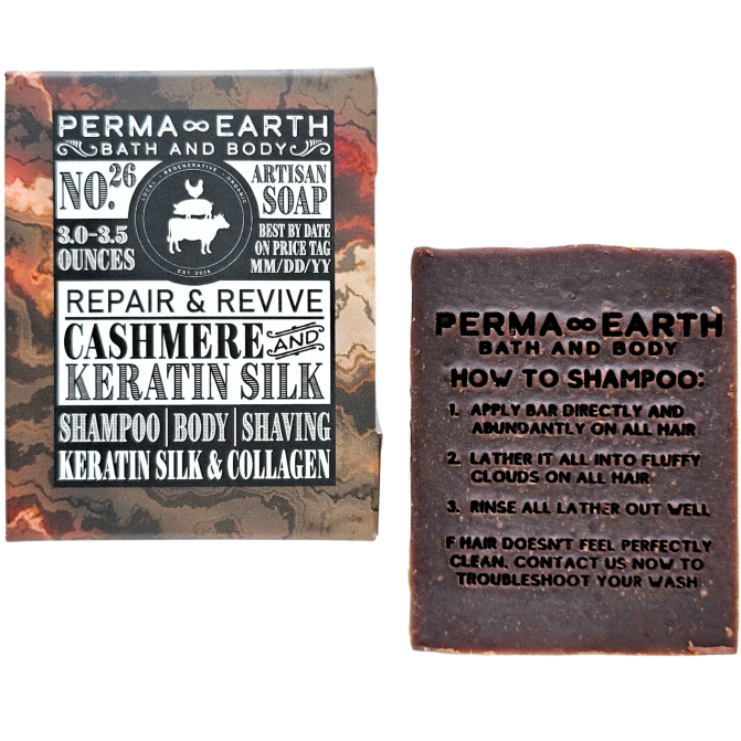 Cashmere & Keratin Silk All-In-One Soap
