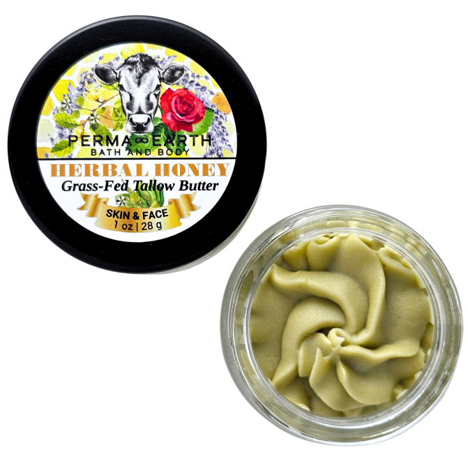 Herbal Honey Tallow Butter