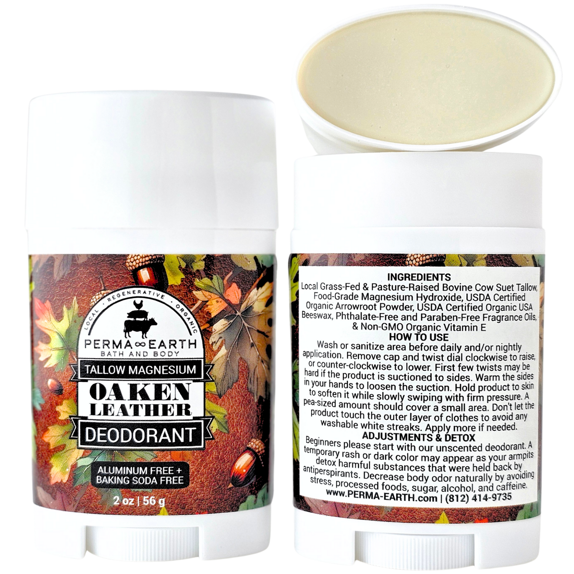 Oaken Leather Deodorant