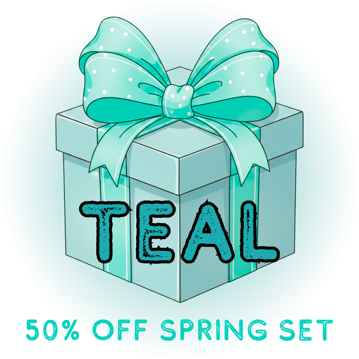 Teal Spring Set